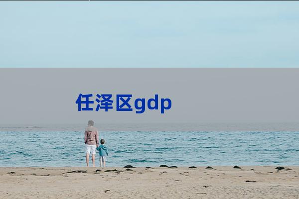 任泽区gdp